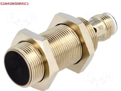 OMRON E2A-M18KS08-M1-C1 Braiteoir: Ionduchtach; AMACH: NPN / NÍL; 0÷8mm; 12÷24VDC; M18; IP67; 200mA