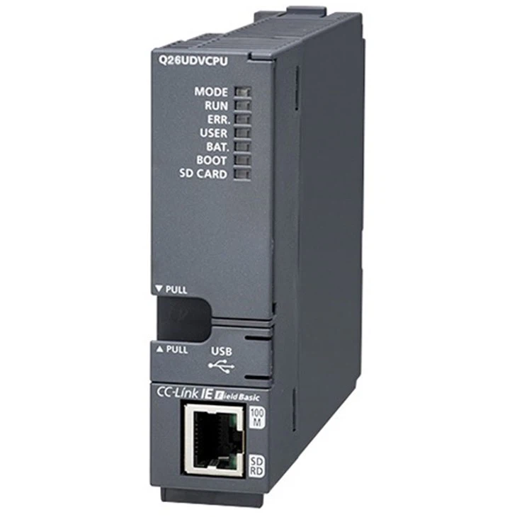 Modúl CPU-IQ Rialaitheoir Mitsubishi PLC Q Series Q06UDHCPU